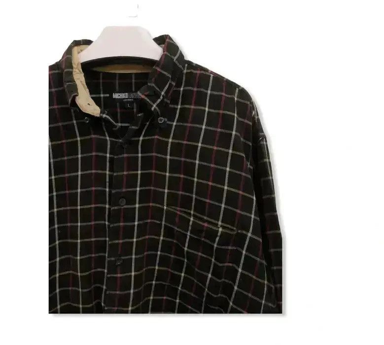 Michiko Koshino London Michiko London Koshino Flannel Shirt 👕 Size US L / EU 52-54 / 3 - 2 Thumbnail