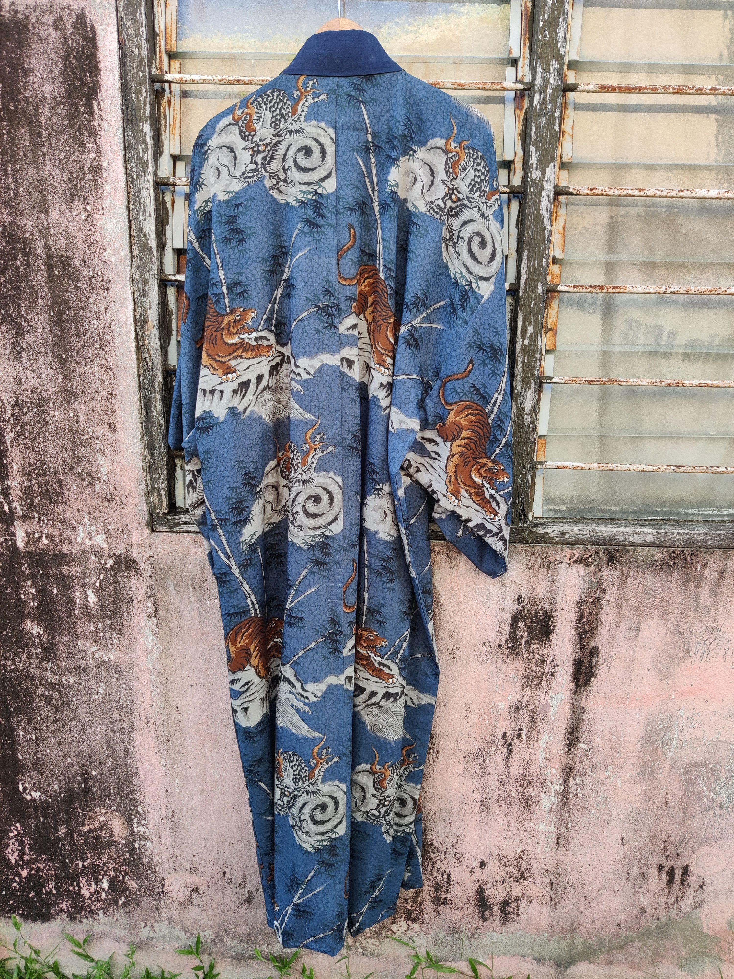 Japanese Brand 🔥Offer Me🔥 Vintage Japanese Tiger OVP Kimono Jacket Size US XL / EU 56 / 4 - 6 Thumbnail