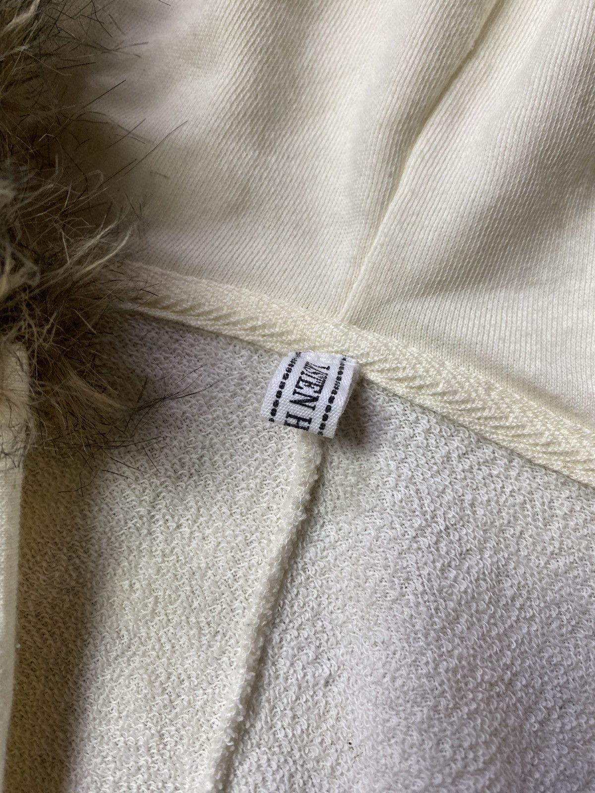 If Six Was Nine × Japanese Brand × Le Grande Bleu (L.G.B.) Japanese L.H.B fur hoodie Ifsix Lgb Style Size ONE SIZE - 6 Thumbnail