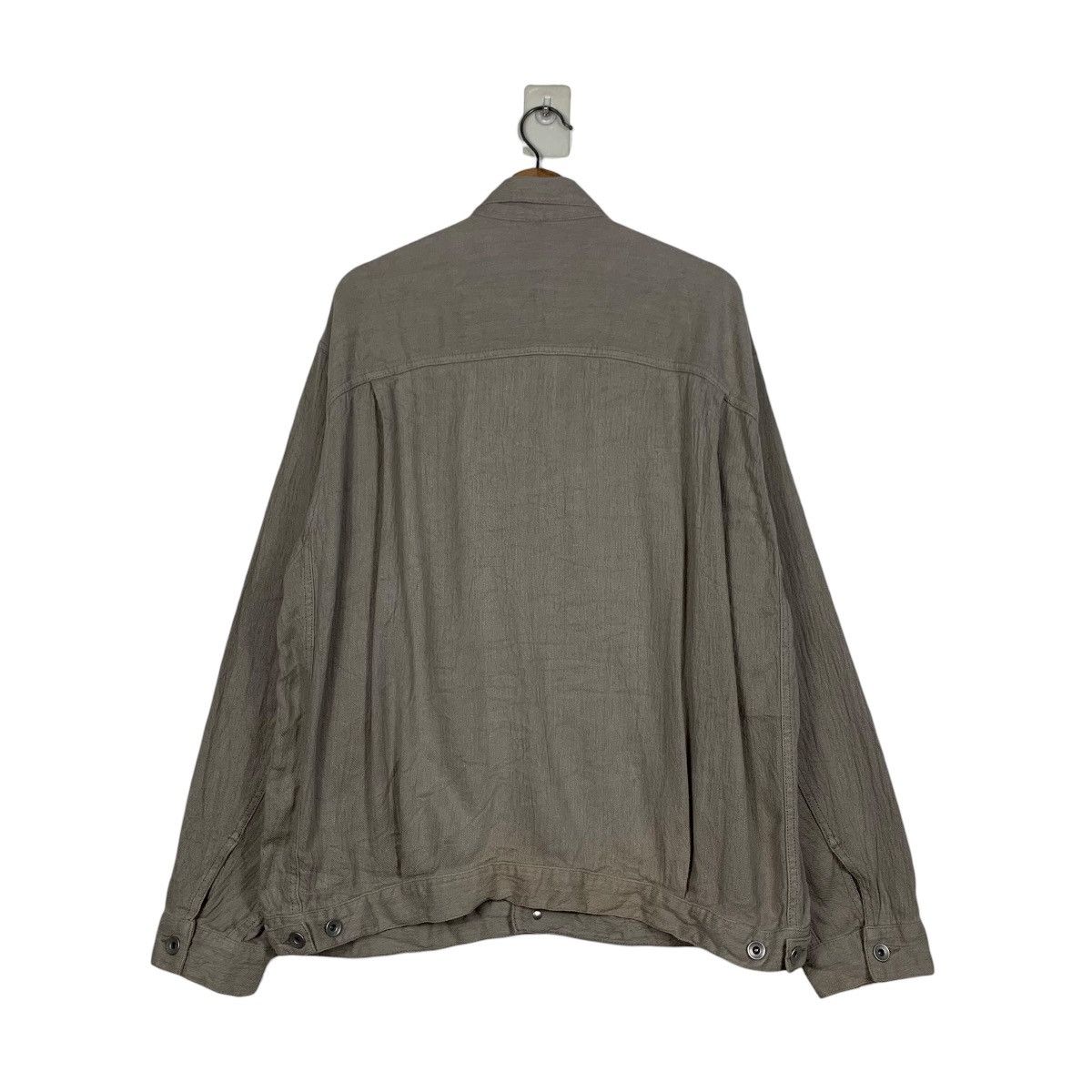 ADAM ET ROPE ADAM ET ROPE Linen Cotton Casual Light Jacket #1821-C22 Size US L / EU 52-54 / 3 - 7 Thumbnail