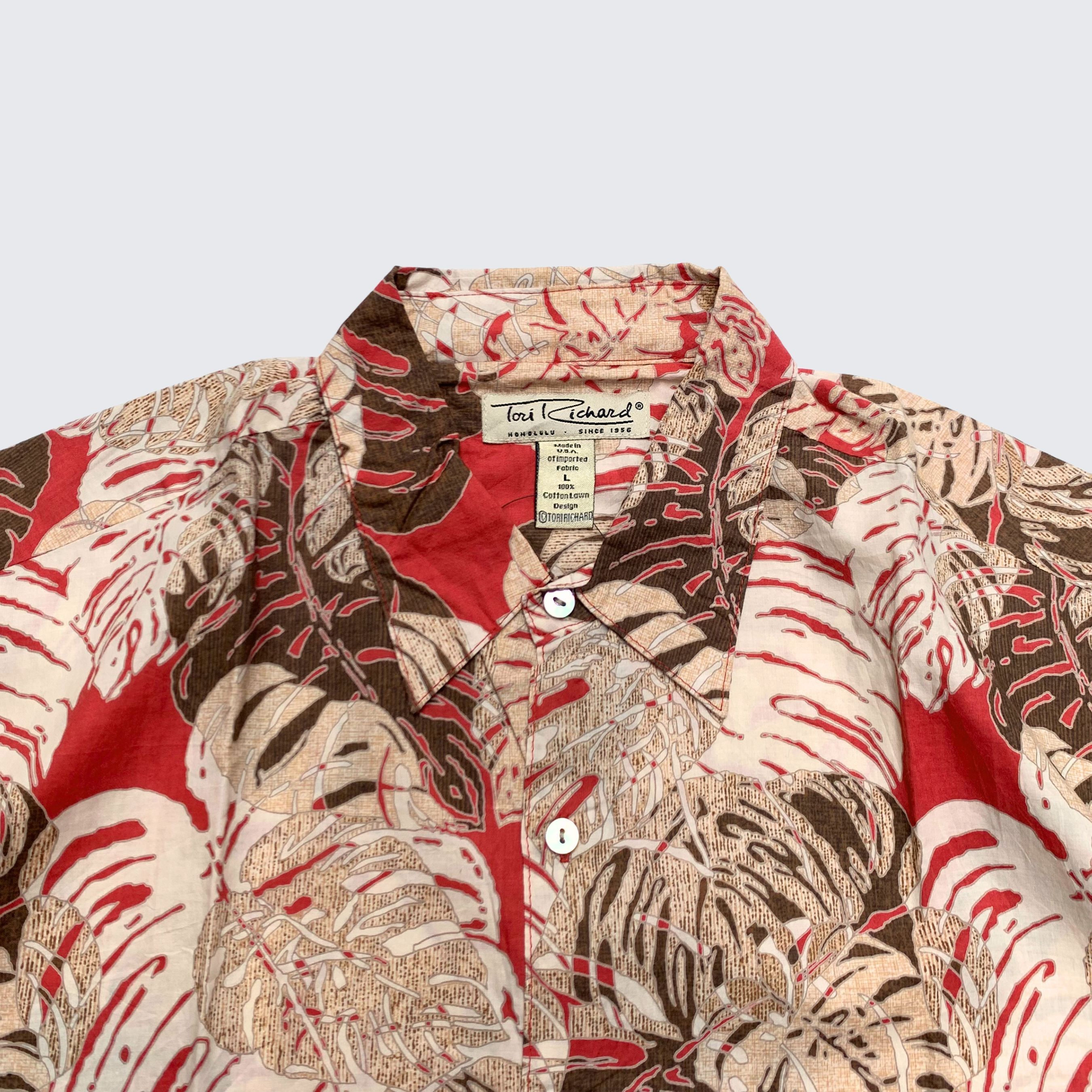 Tori Richard Vintage Tori Richard 1990s 100% Cotton Lawn Shirt Size US L / EU 52-54 / 3 - 2 Thumbnail