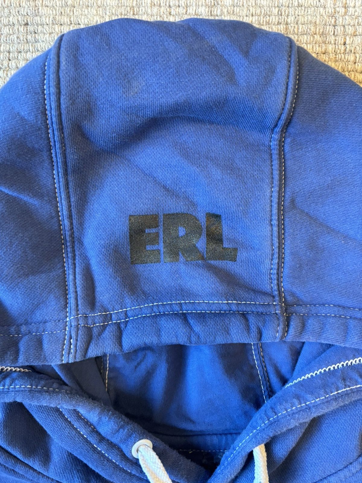 ERL ERL Nike Dover Street LA Blue Hoodie Size US M / EU 48-50 / 2 - 3 Thumbnail