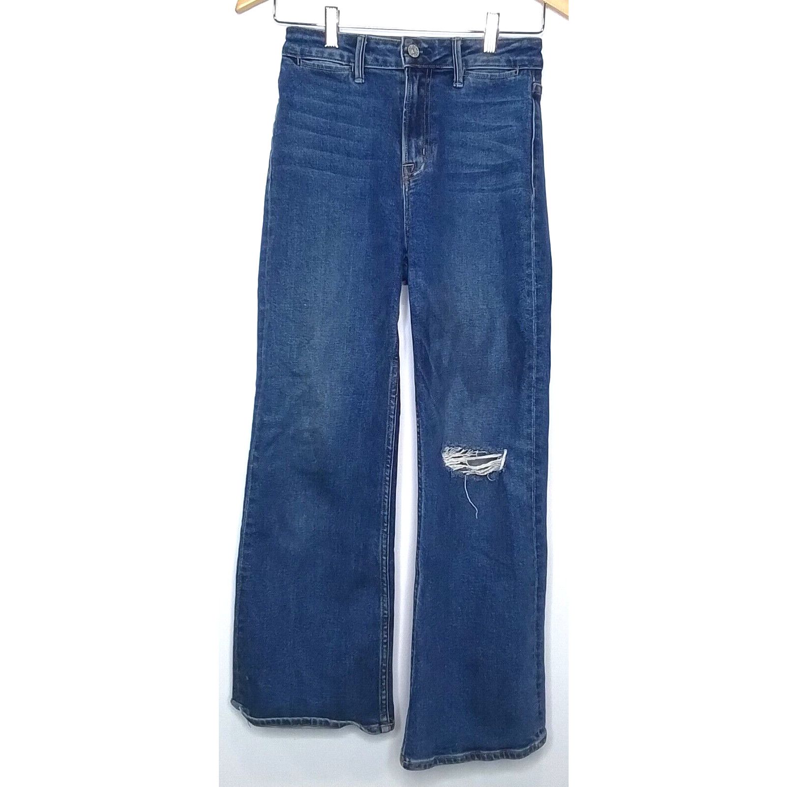 Other NoEnd Wide Leg Crop Denim Jeans Women's Size 25 Size 25" / US 0 / IT 36 - 2 Thumbnail
