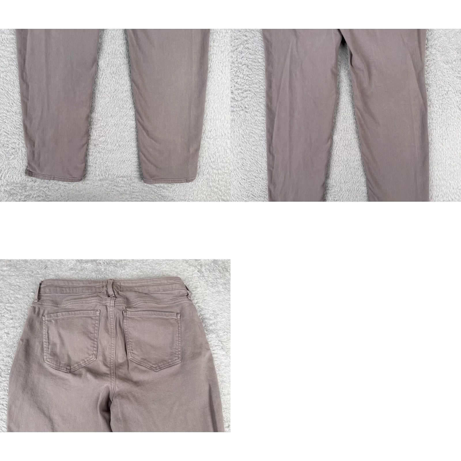 NYDJ NYDJ Jeans Womens 2 Gray Denim Straight Split Hem Curves 360 Cotton Mid 26x28 Shirt Women Adult Slim Fit 5-Pocket Streetwear Western 90s Mens Girls Size 26" / US 2 / IT 38 - 10 Thumbnail