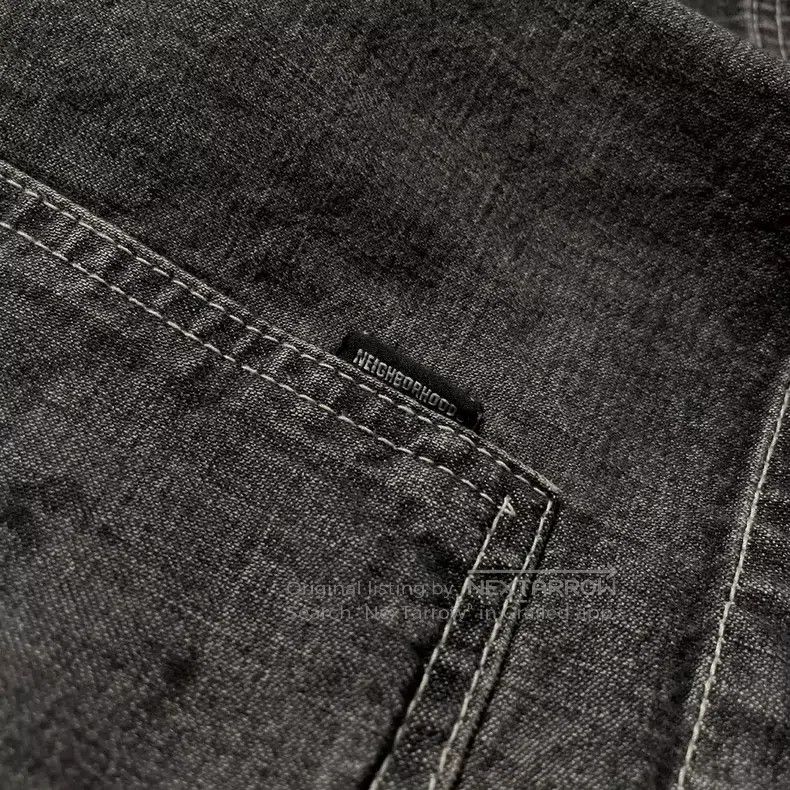 Neighborhood Neighborhood 24SS Wide Short Washed Denim Jacket, Size XL, Size US XL / EU 56 / 4 - 6 Thumbnail