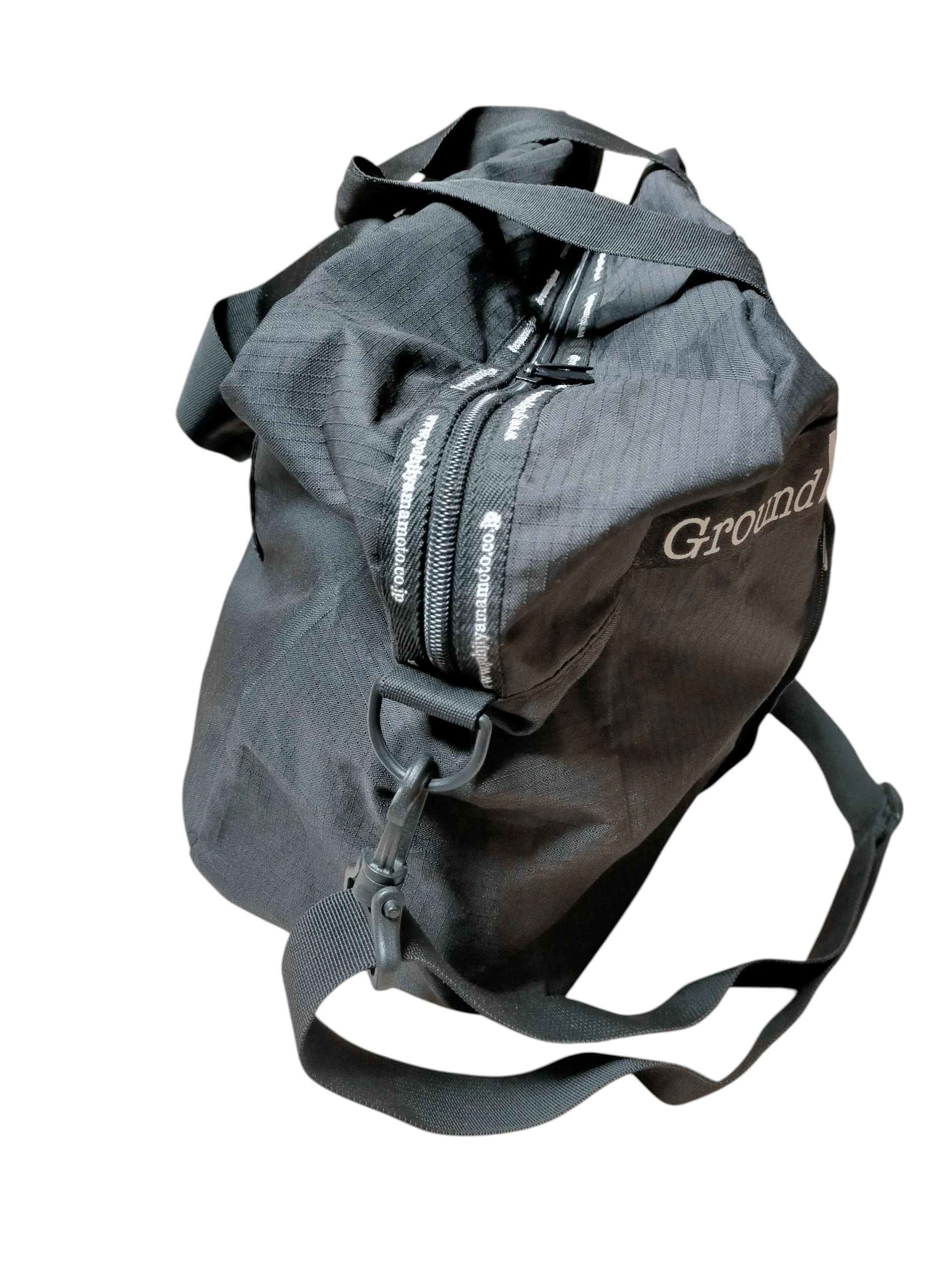 Yohji Yamamoto Ground Y Yohji Yamamoto Duffle Black Bag Size ONE SIZE - 4 Thumbnail