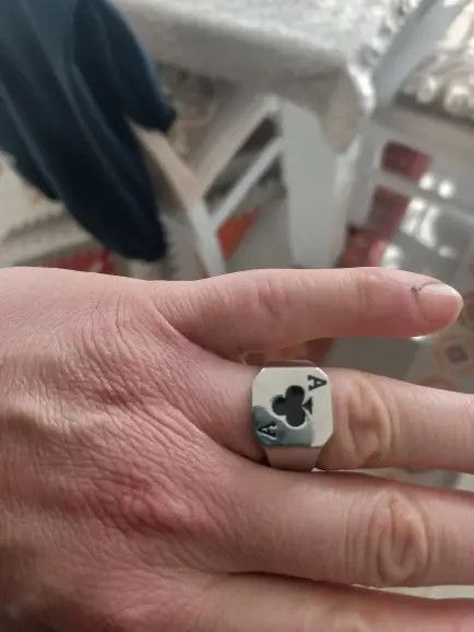 Jewelry Letter A Ring Jewelry Gifts Size ONE SIZE - 3 Thumbnail