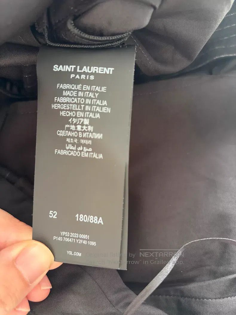 Saint Laurent Paris Saint Laurent Paris size XL Casual Slacks Size US 27 - 6 Thumbnail