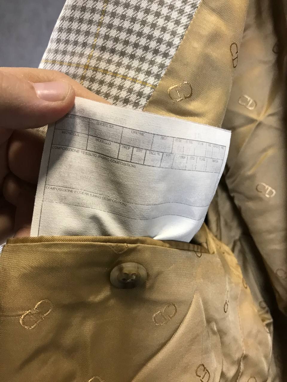 Christian Dior Monsieur Christian Dior Monsieur luxury designer vintage blazer Size 52R - 7 Thumbnail