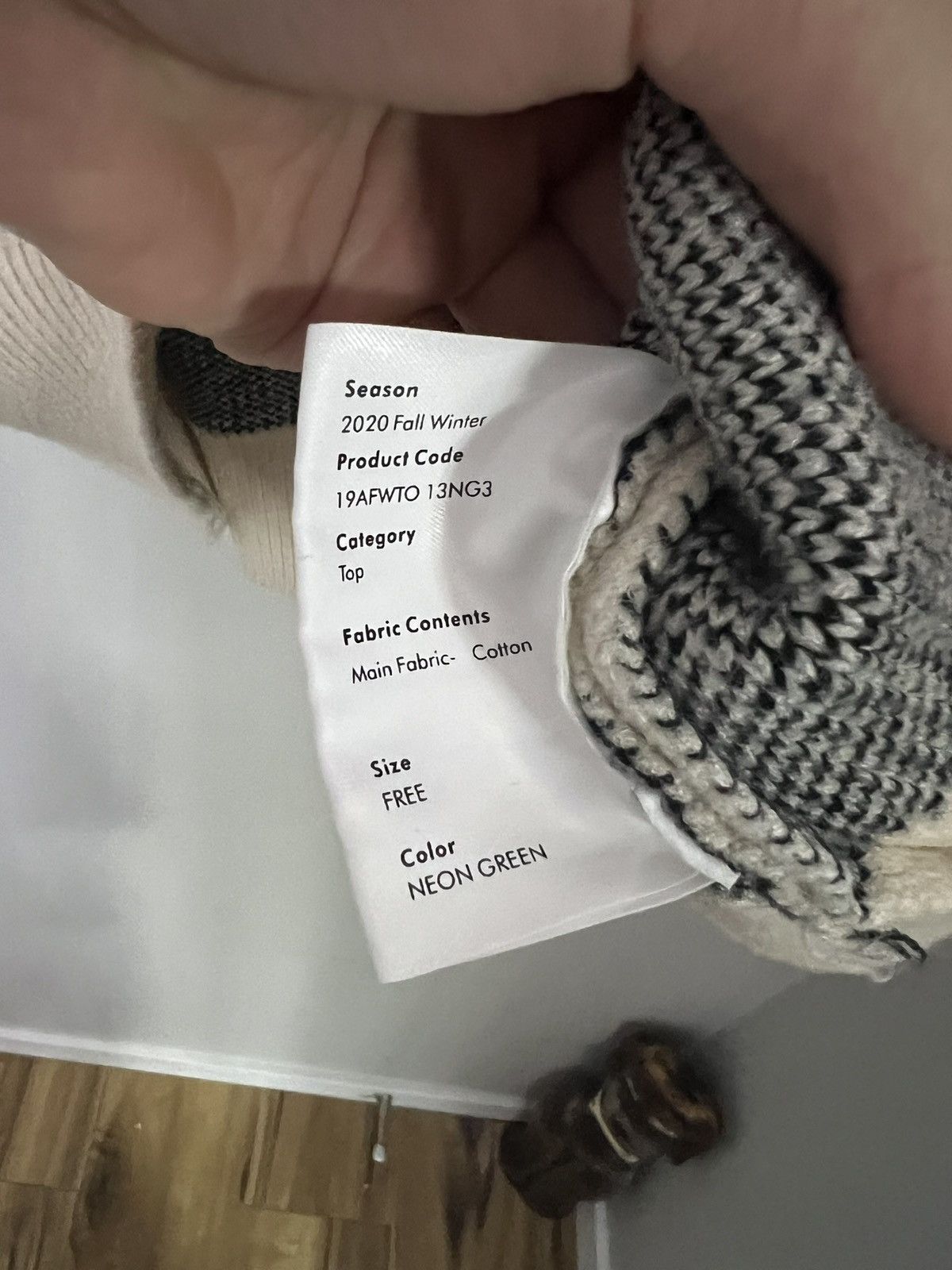Ader Error Ader Error - Oversized Logo-Intarsia Wool Sweater Size US L / EU 52-54 / 3 - 3 Thumbnail