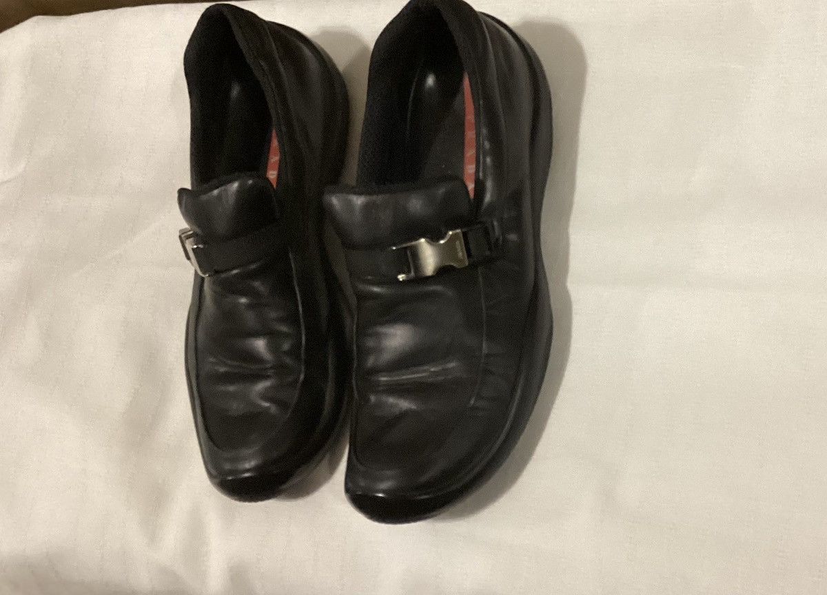 Prada Prada Men’s Leather Loafers Size US 8.5 / EU 41-42 - 2 Thumbnail