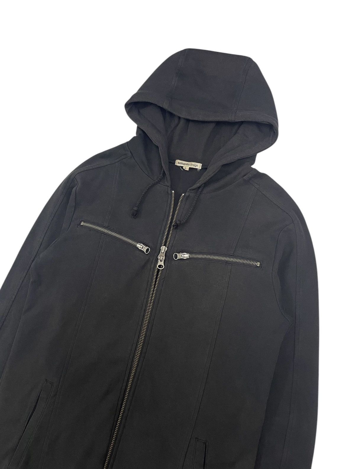 If Six Was Nine × Japanese Brand × PPFM Semantic Design Japan Distressed Hoodie Size US XS / EU 42 / 0 - 3 Thumbnail