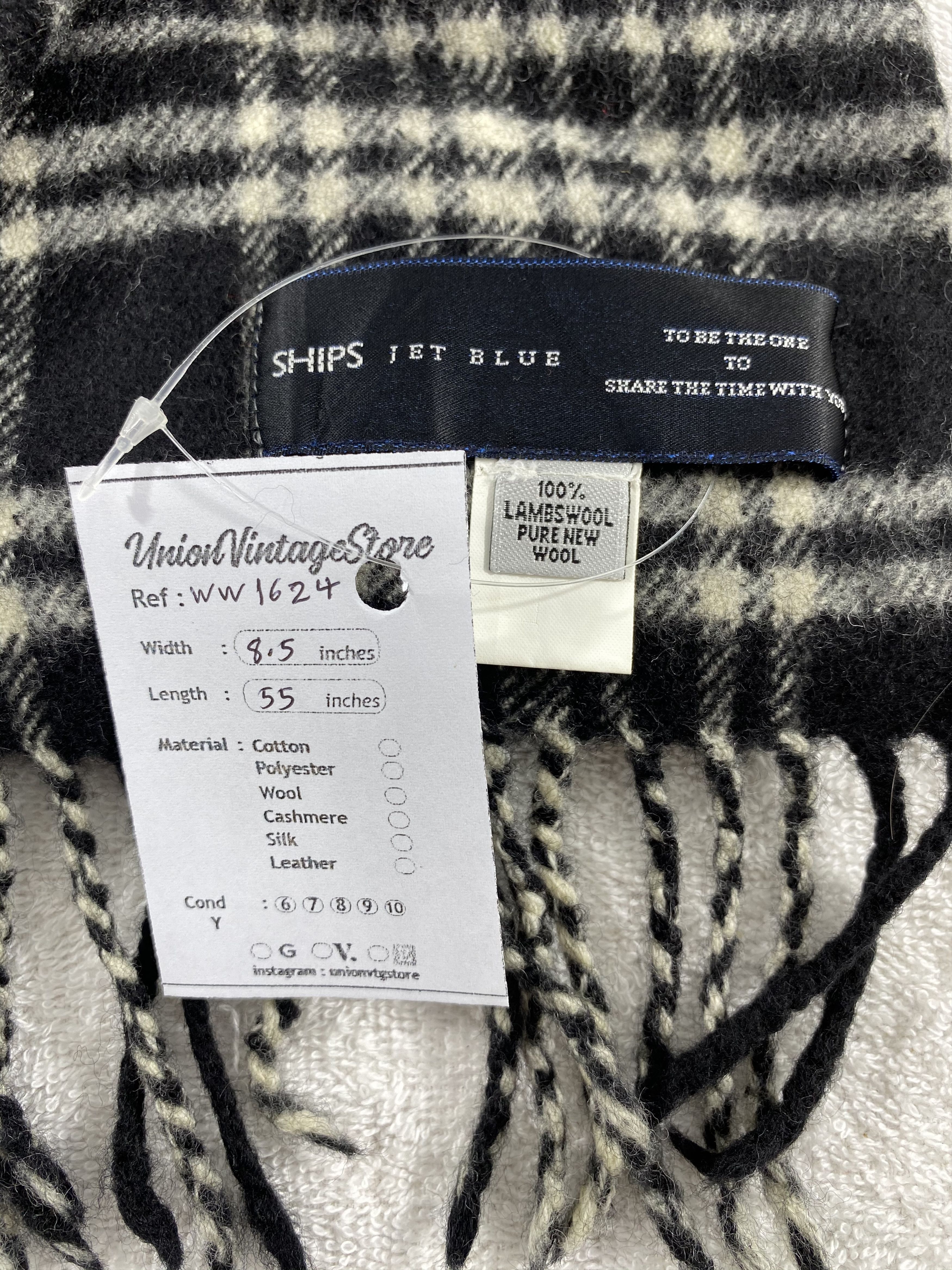 SHIPS × Vintage Ships Scarf / Muffler / Neckwear - WW1624 Size ONE SIZE - 4 Thumbnail