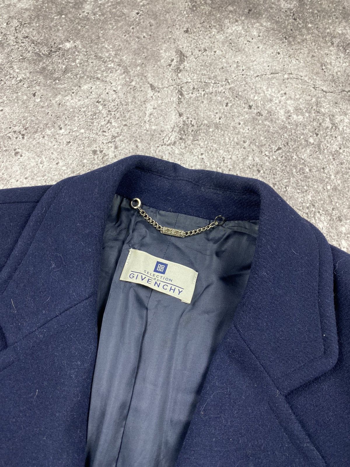 Givenchy × Vintage Vintage Givenchy Mohair Wool Coat Luxury Size US M / EU 48-50 / 2 - 2 Thumbnail