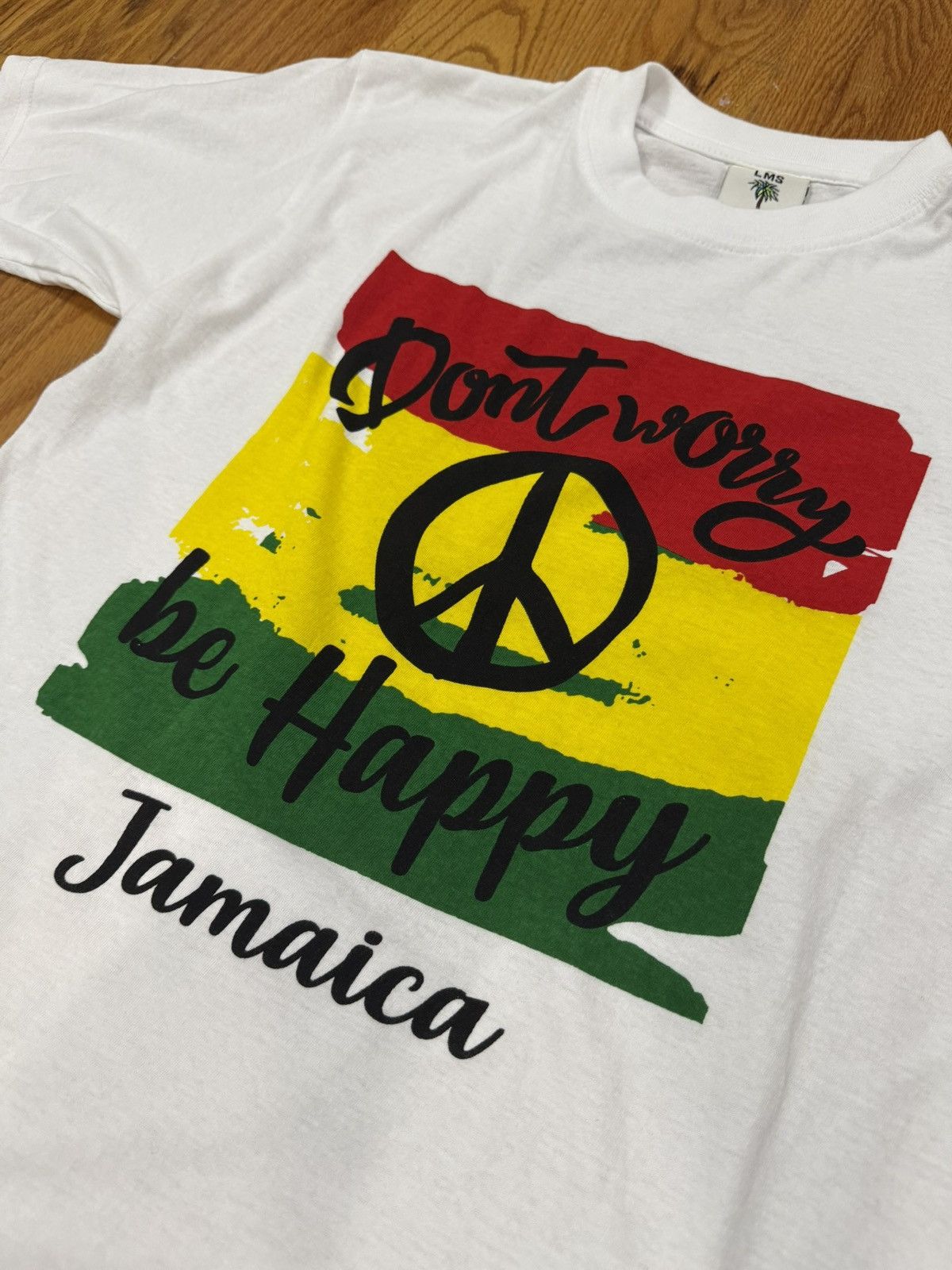 Vintage Vintage Jamaica Peace Tee Size US L / EU 52-54 / 3 - 2 Thumbnail