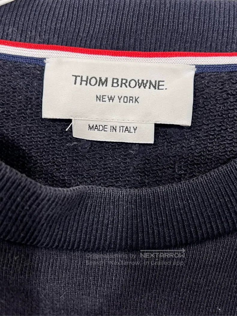 Thom Browne Thom Browne Blue and red animal embroidered hoodie Size US XXL / EU 58 / 5 - 1 Thumbnail