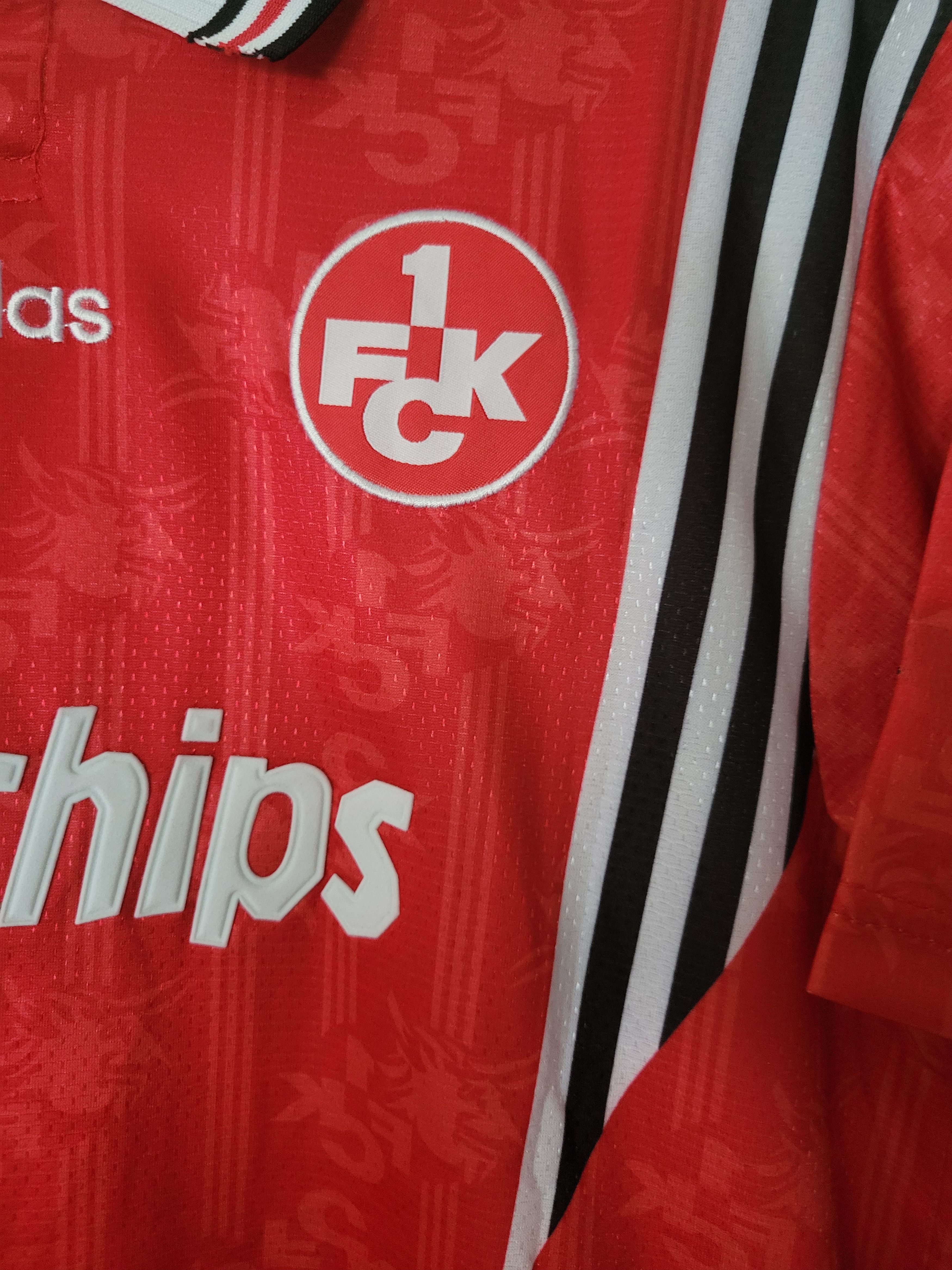 Other Brehme 6 Kaiserslautern 1997 Fußball vintage Trikot Jersey Size US L / EU 52-54 / 3 - 7 Thumbnail