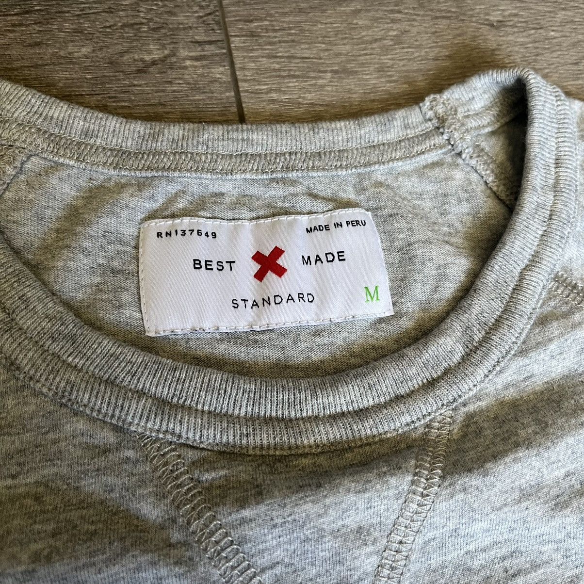 Best Made Best Made Company X Logo Standard Raglan T Shirt Vintage Size US M / EU 48-50 / 2 - 4 Thumbnail