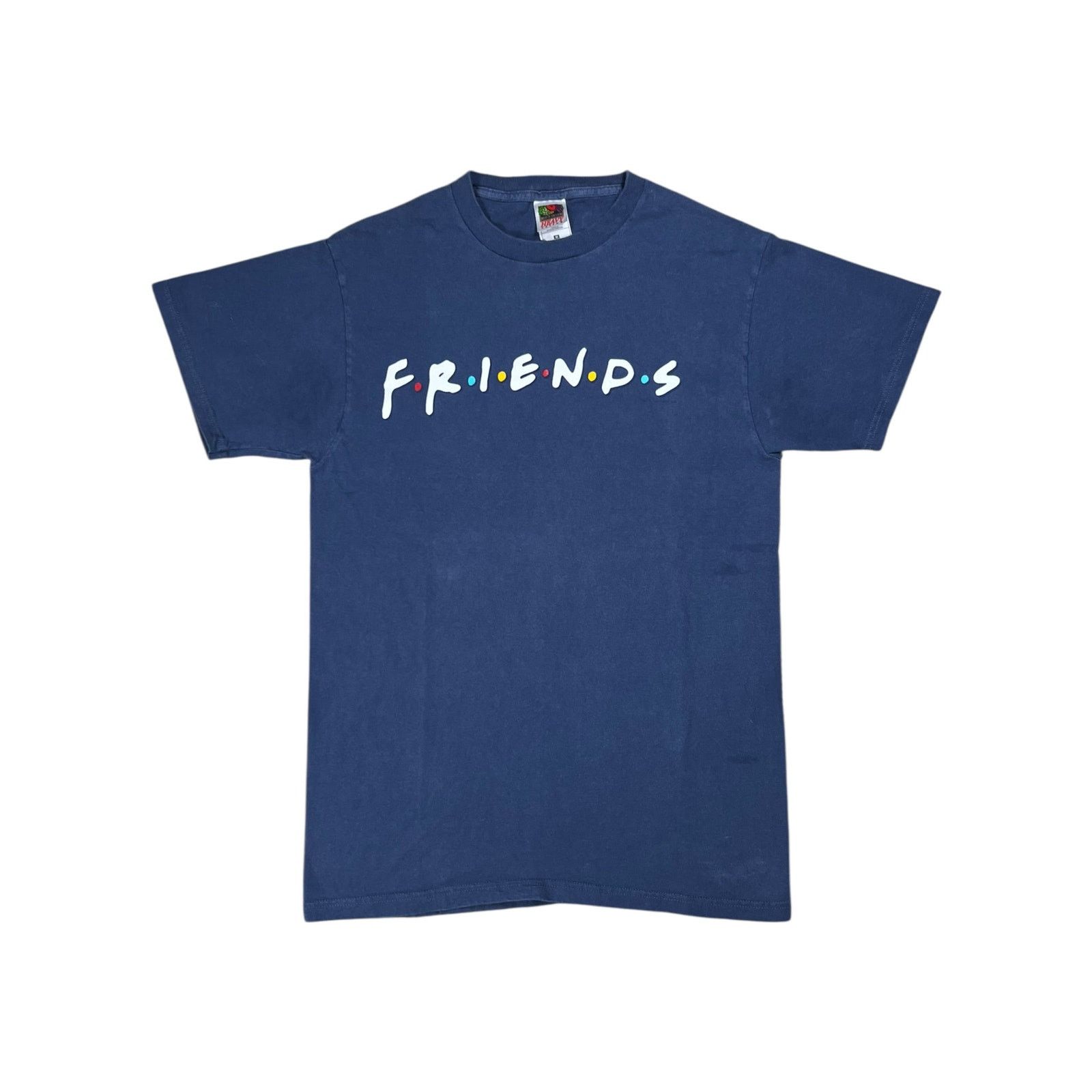 Fruit Of The Loom × Vintage Vintage 90s FRIENDS spell out TV show faded tee (M) Size US M / EU 48-50 / 2 - 1 Thumbnail