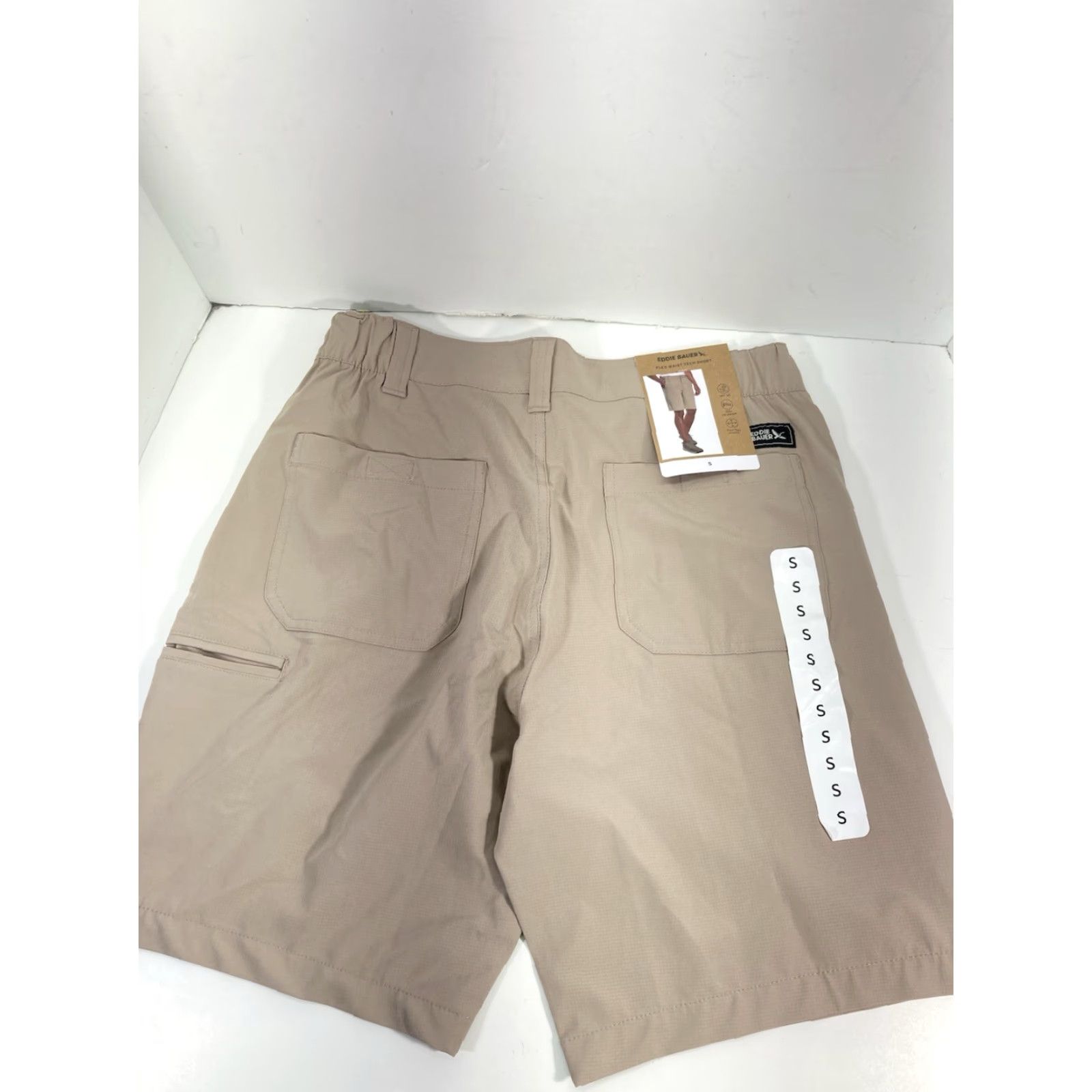 Eddie Bauer Eddie Bauer Tech Shorts Men Size Small 30X12 Beige Flex Waist Hiking Camping NWT Size US 29 - 2 Thumbnail