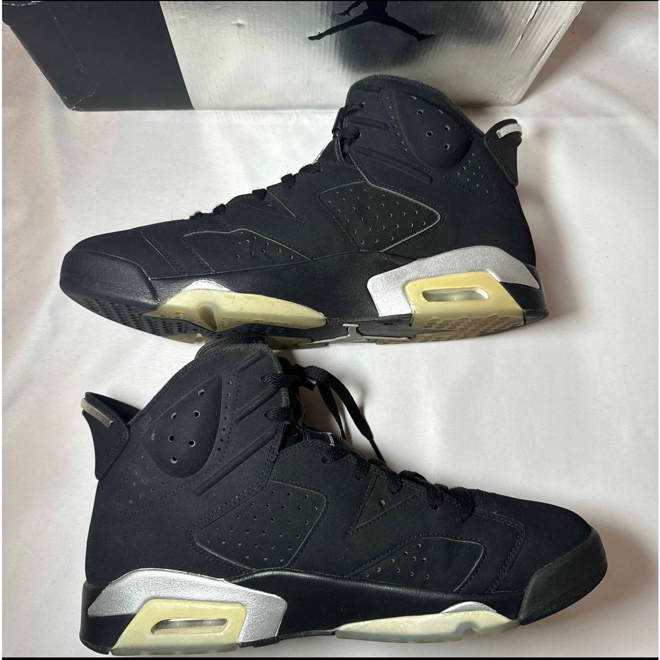 Jordan Brand × Nike Size 13 - Nike Air Jordan 6 Retro Chrome Men's Shoes Size US 13 / EU 46 - 3 Thumbnail