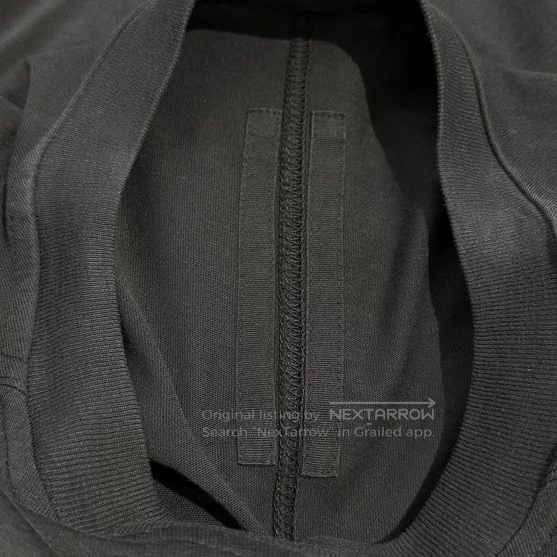 Rick Owens Rick Owens size os Three-bar long T-shirt Size US M / EU 48-50 / 2 - 3 Thumbnail