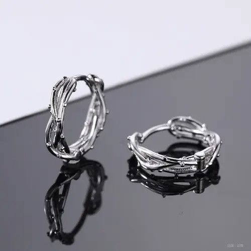 Other Vibe Earrings One Pairs Chrome Jewelry Size ONE SIZE - 3 Thumbnail