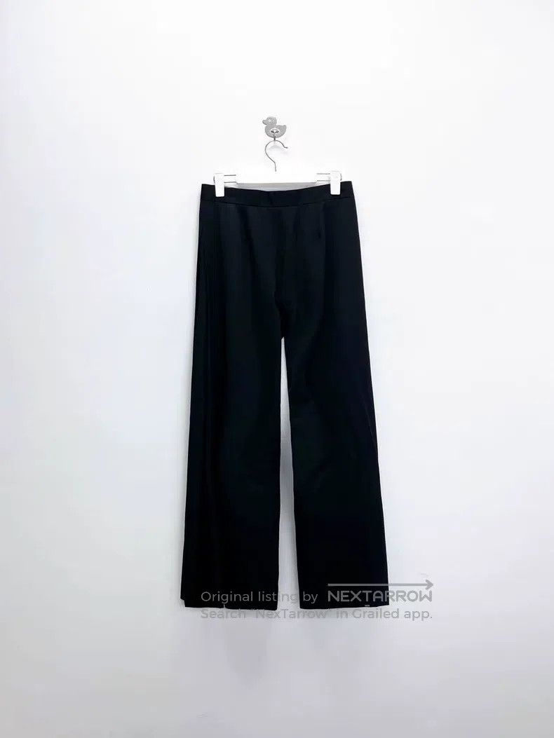 The Row The Row size 0 Black double-draped wide-leg pants Size 24" / US 00 / IT 34 - 2 Thumbnail