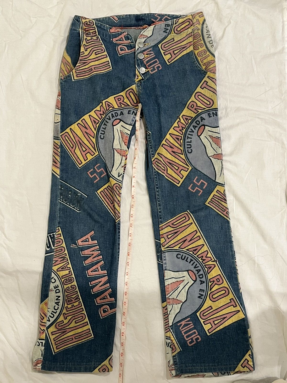 Hysteric Glamour × Vintage 90s Vintage Hysteric Glamour Jeans Size US 27 - 6 Thumbnail