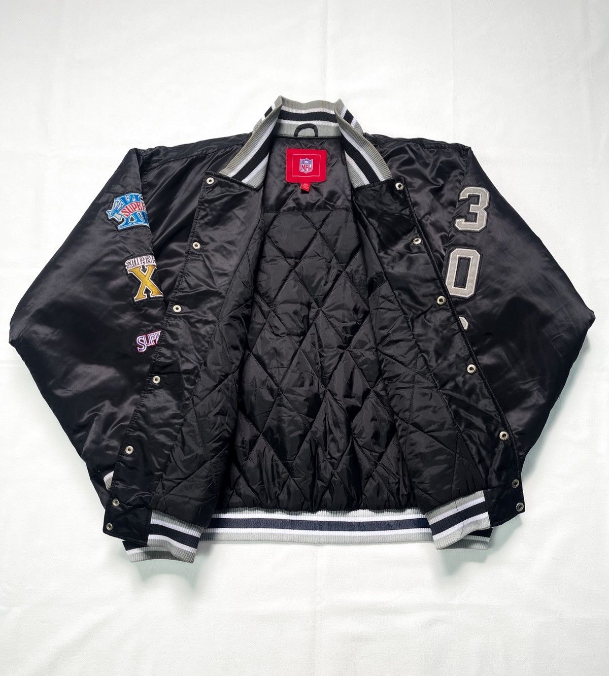 Born X Raised × NFL NFL Raiders Bomber Jacket Size US XXL / EU 58 / 5 - 4 Thumbnail