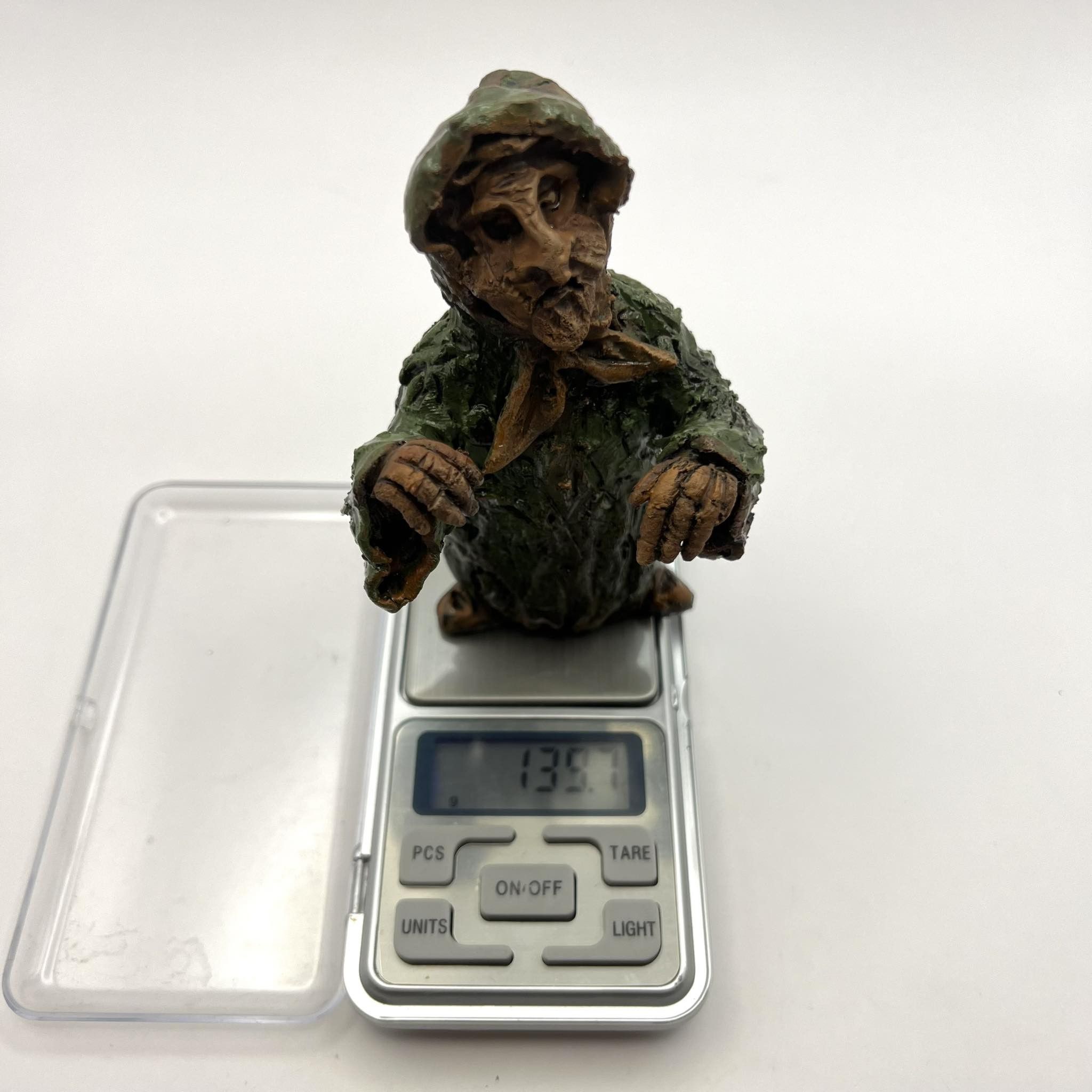 Vintage Art Ceramic Figurine Granny Scary Character USSR Cartoon Size ONE SIZE - 4 Thumbnail