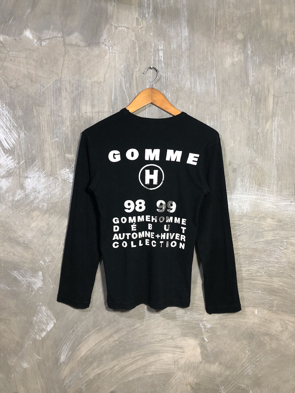 Japanese Brand × gomme Gomme Homme Longsleeve T-Shirt Size US M / EU 48-50 / 2 - 1 Thumbnail