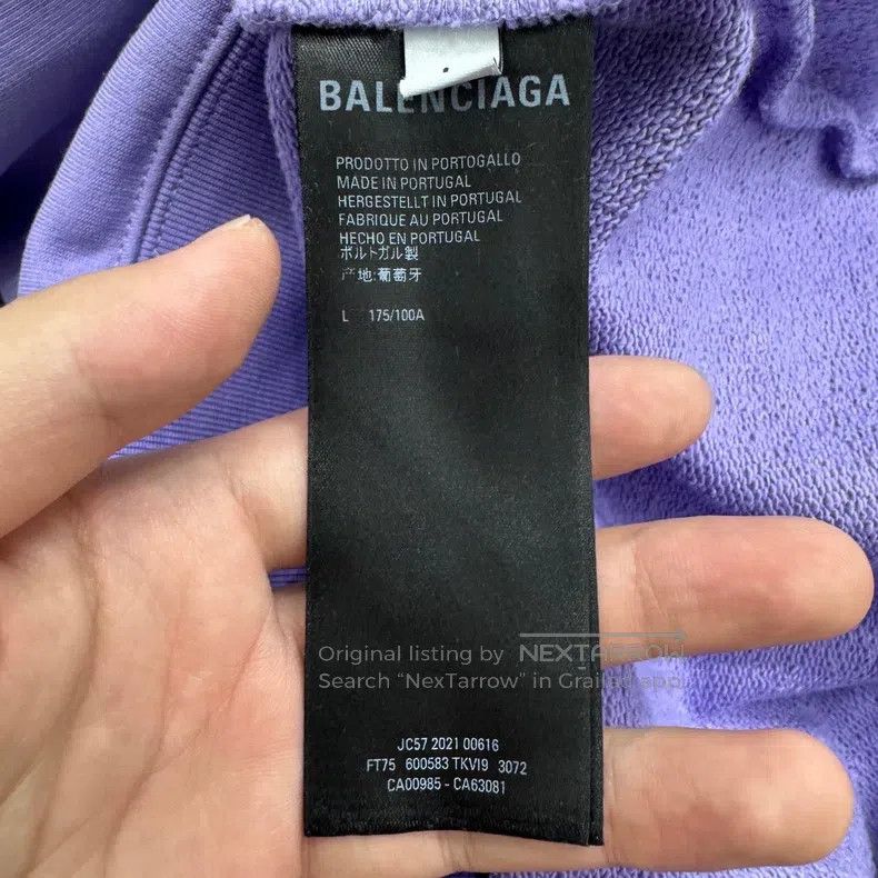 Balenciaga Balenciaga Coke Embroidery Hooded Sweatshirt Size US L / EU 52-54 / 3 - 3 Thumbnail
