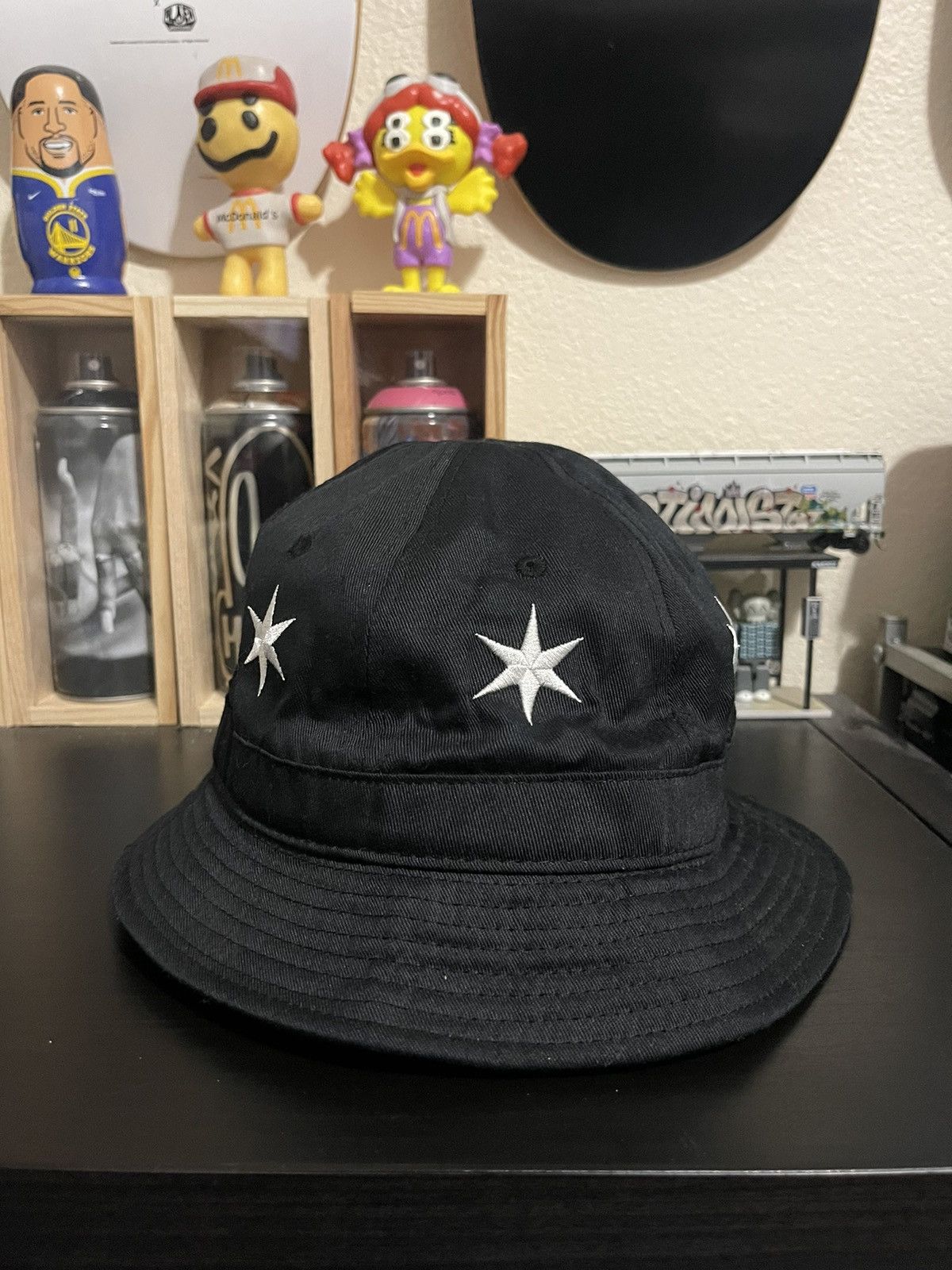 Black Scale Black Scale Stars Bucket Hat L/XL