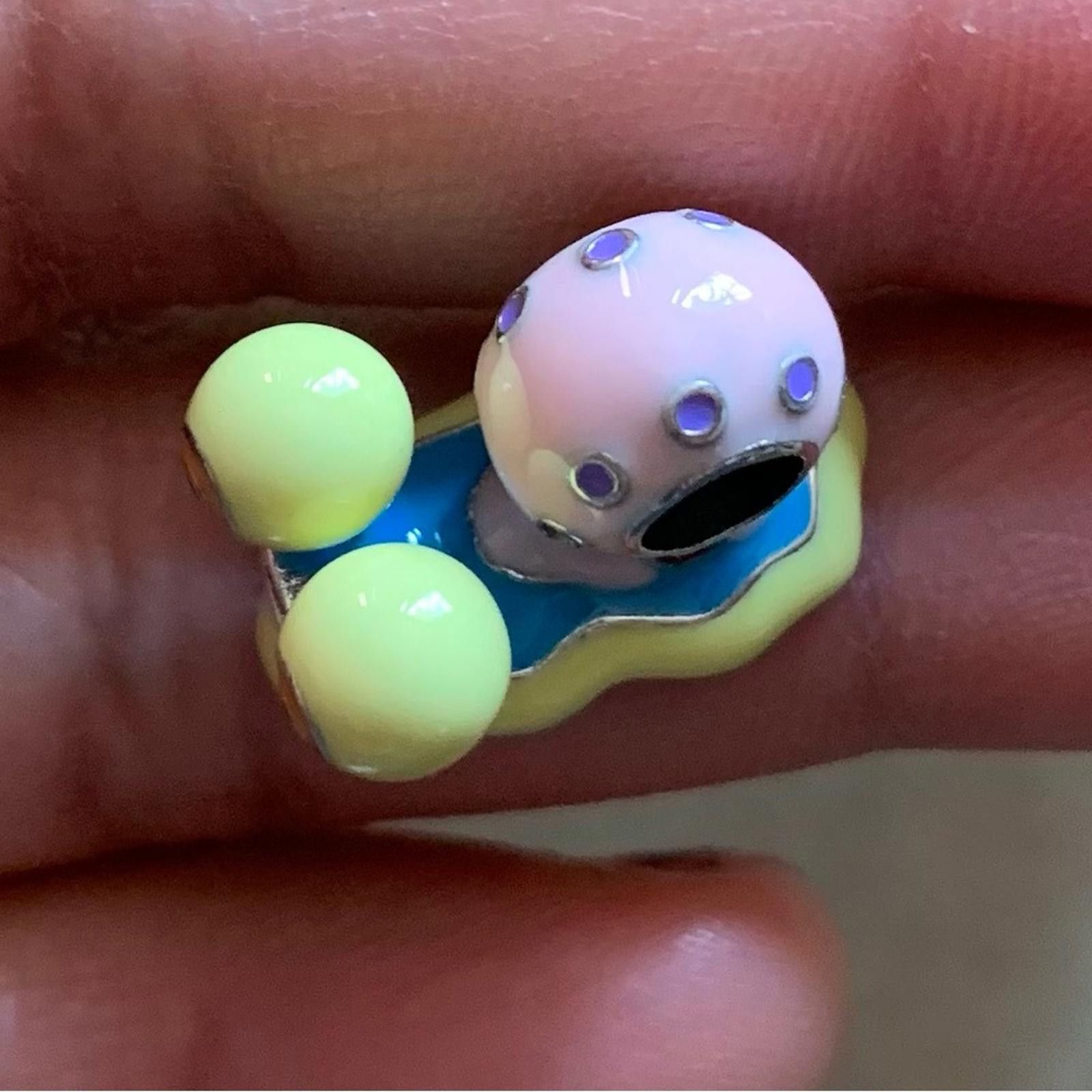 Designer NWOT Gary the Snail from SpongeBob SquarePants Charm Silver Size ONE SIZE - 8 Thumbnail