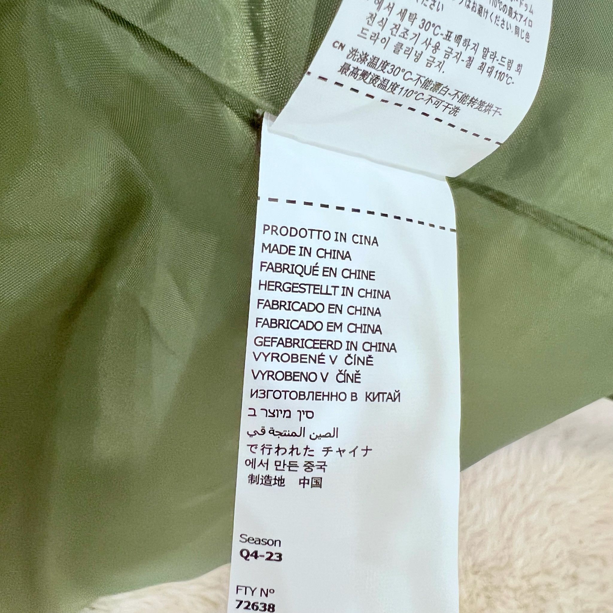 Kappa Kappa Authentic Finreol Puffer Jacket - Green Cypress Size US M / EU 48-50 / 2 - 9 Thumbnail