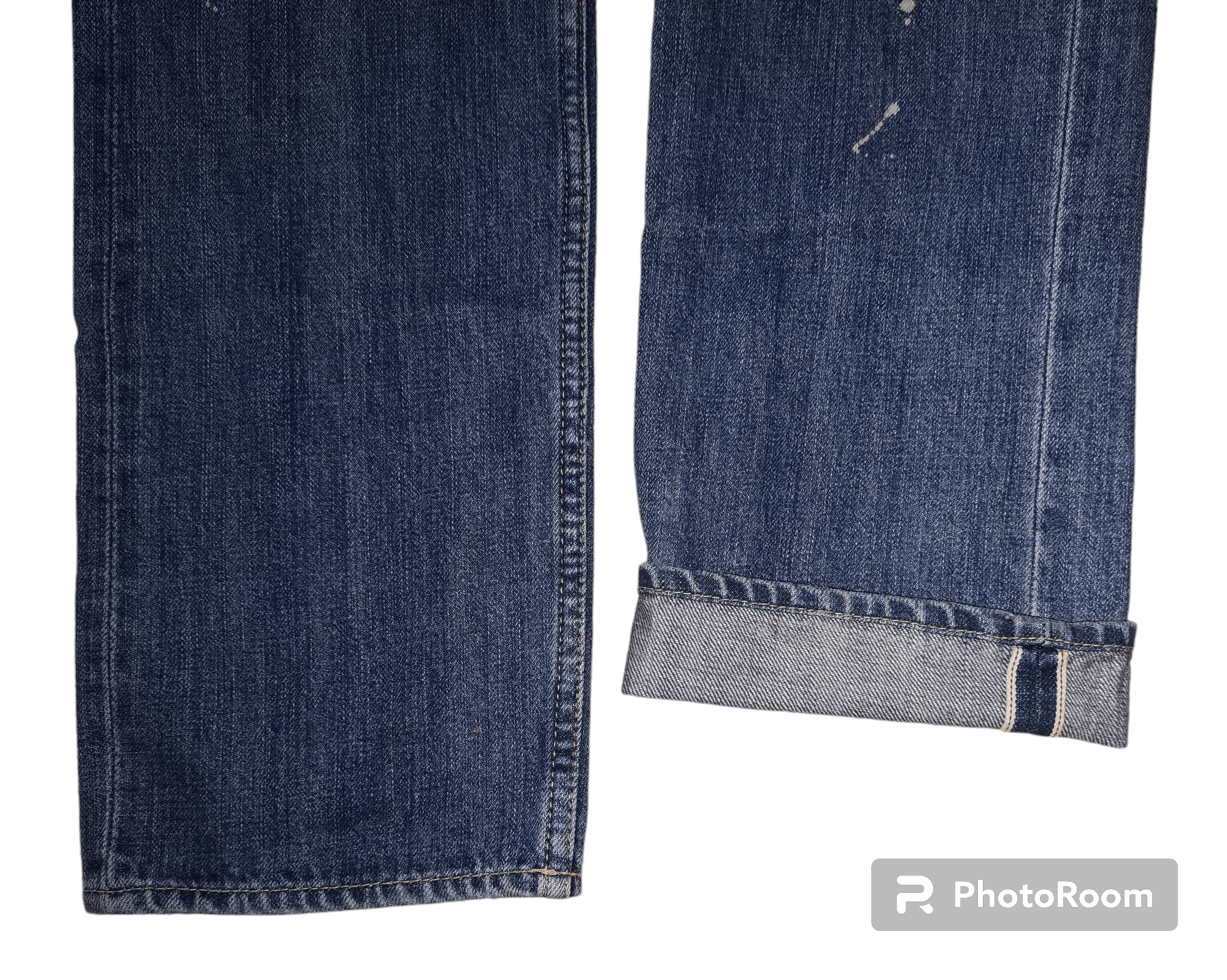Japanese Brand × LOWRYS FARM LOWRYS FARM SELVEDGE DISTRESS JEANS Size 31" - 2 Thumbnail