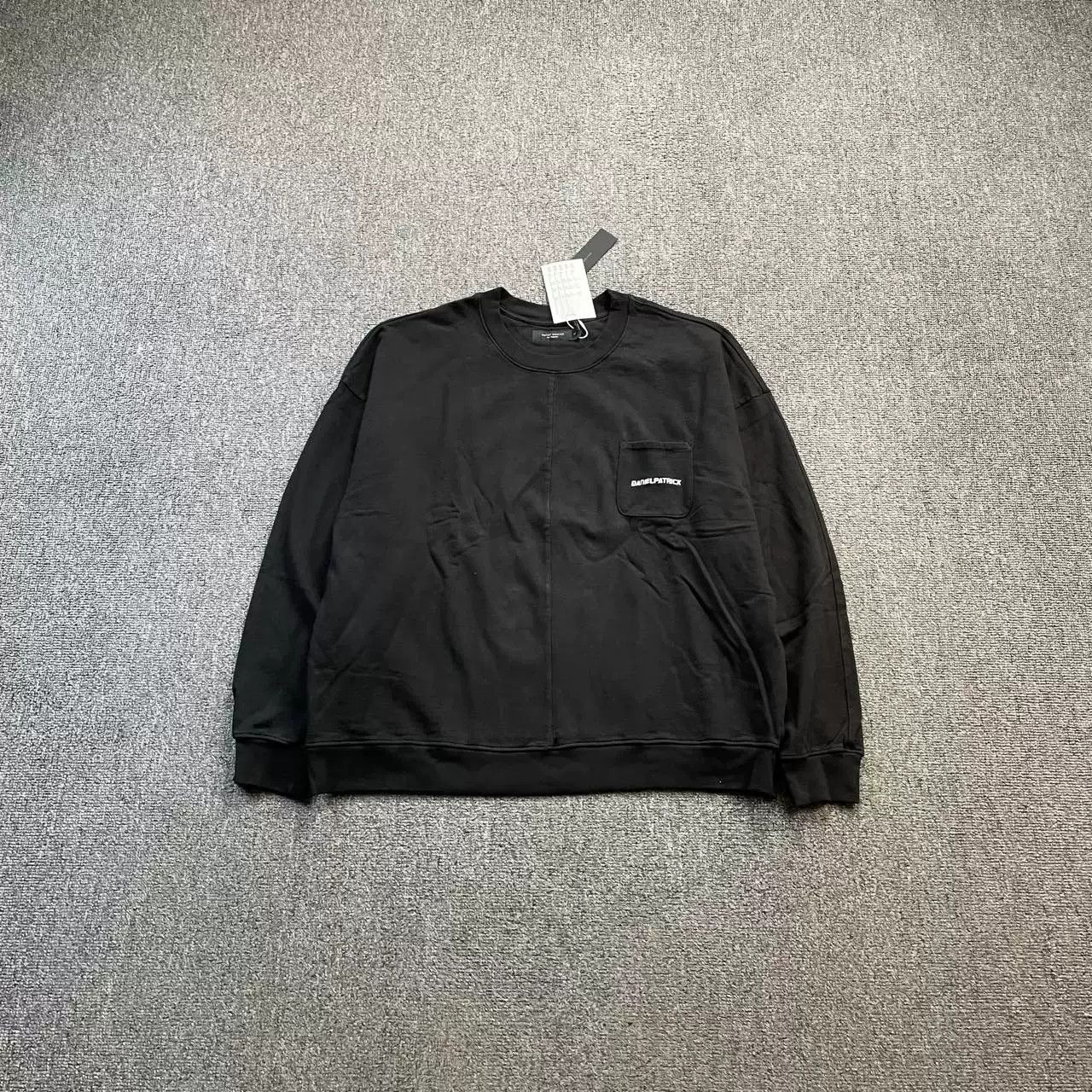 Daniel Patrick Daniel Patrick Black Logo Sweatshirt Size US M / EU 48-50 / 2 - 1 Thumbnail