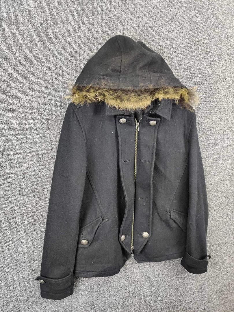 Japanese Brand × PPFM × Vintage Vintage PPFM Peyton Palace For Men Wool Faux Fur Jacket Size US M / EU 48-50 / 2 - 5 Thumbnail