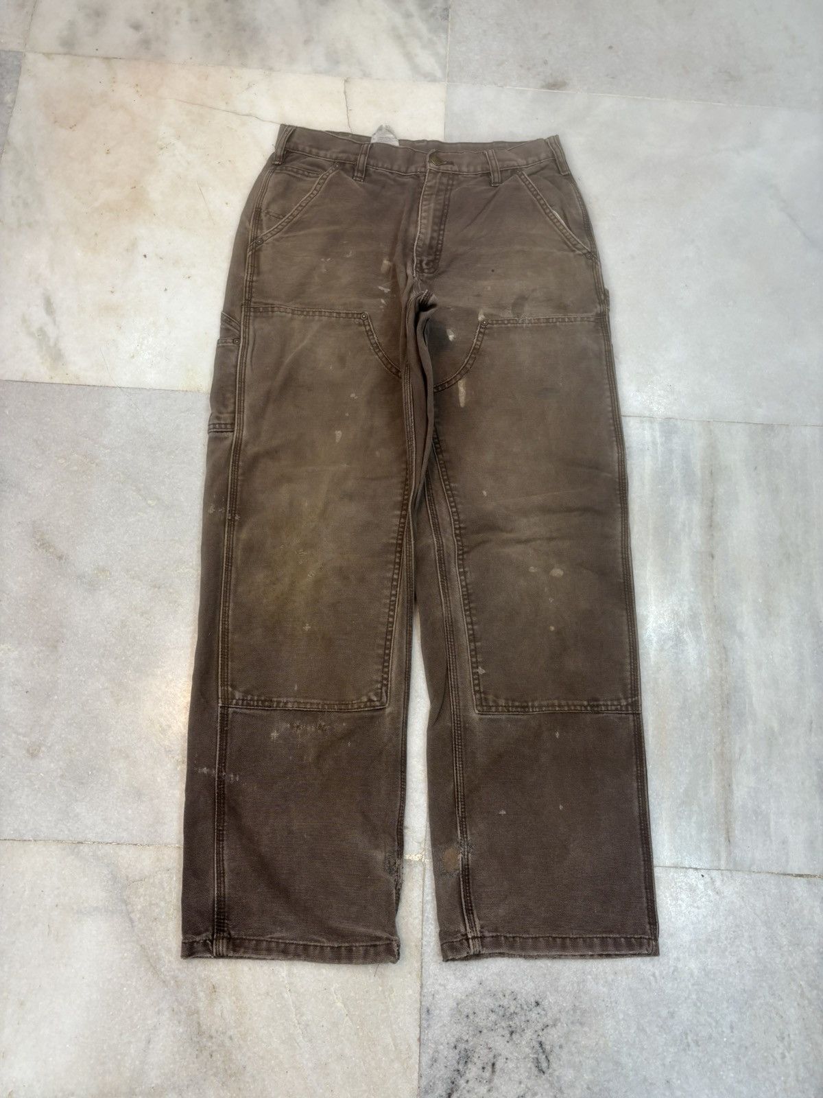 Carhartt Vintage carhartt B136 BKB double knee Size US 32 / EU 48 - 1 Thumbnail