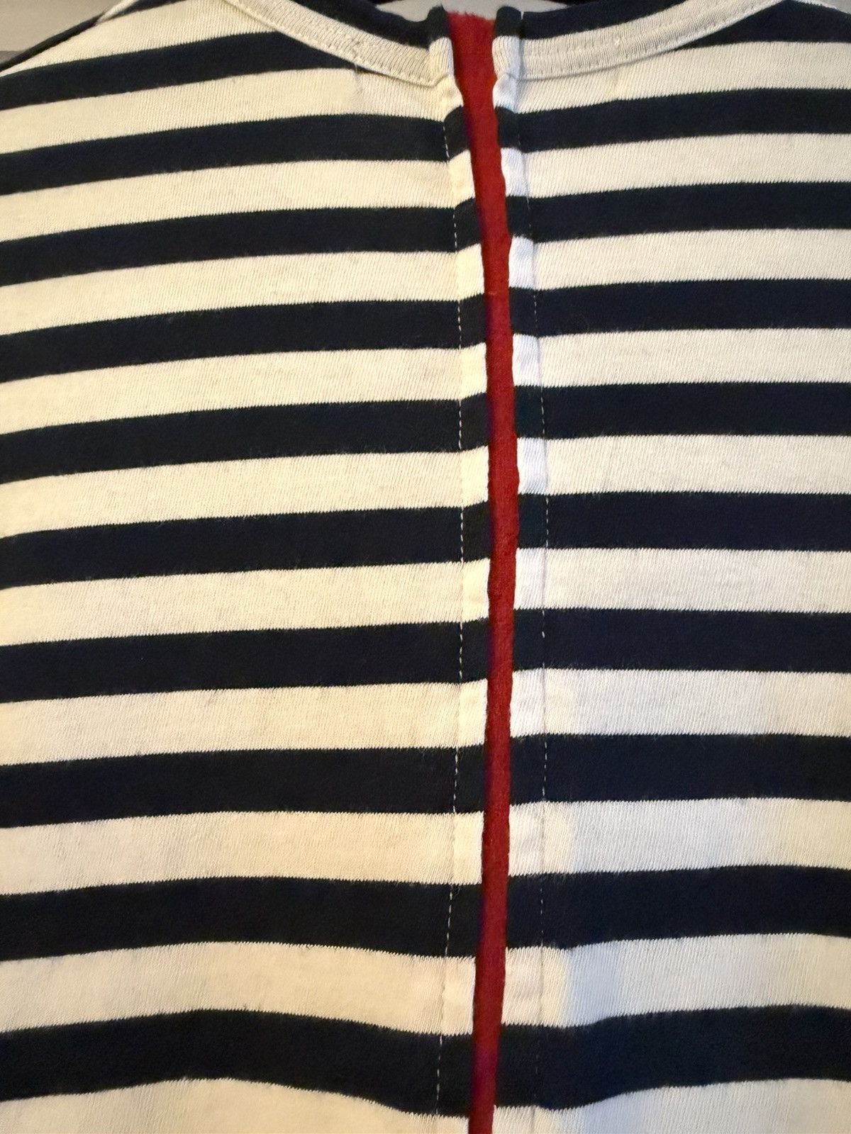 Comme des Garcons SHIRT COMME DES GARÇONS SHIRT MAN Asymmetrical Stripe T-Shirt Size US L / EU 52-54 / 3 - 3 Thumbnail