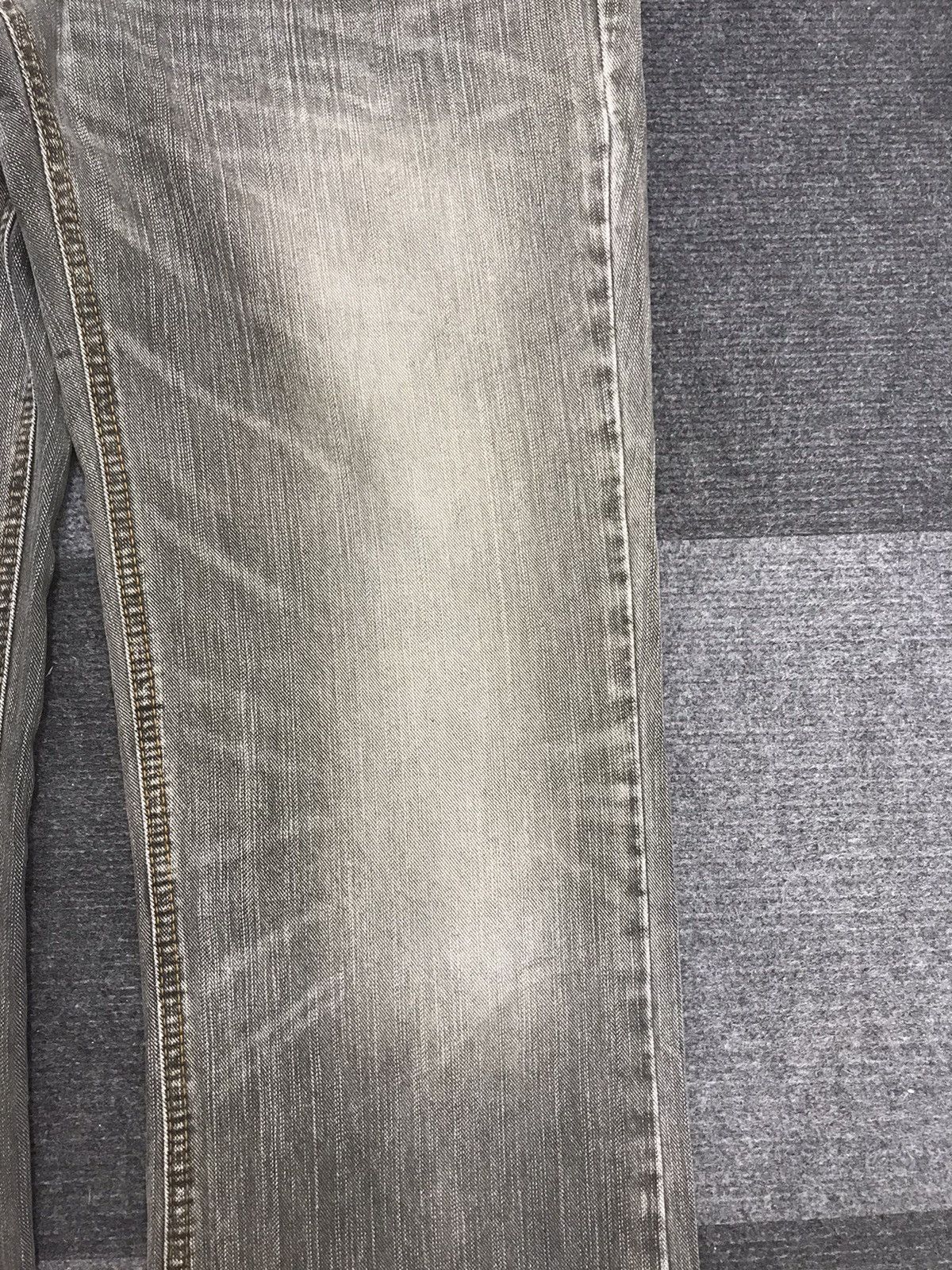 Edwin 💥FLARE💥EDWIN NAVAJO BLACK WASH SICK FADES WIDE DENIM F251 Size US 36 / EU 52 - 5 Thumbnail