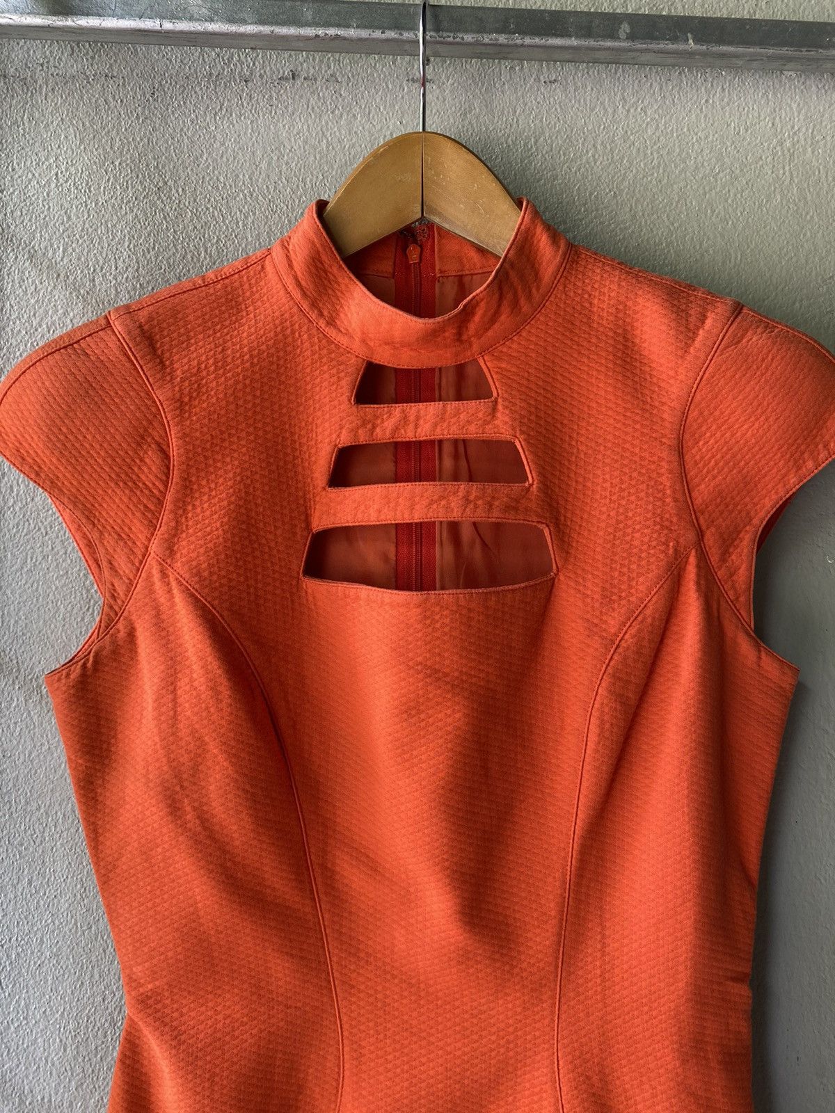 Thierry Mugler Thierry Mugler orange dress Size S / US 4 / IT 40 - 11 Thumbnail
