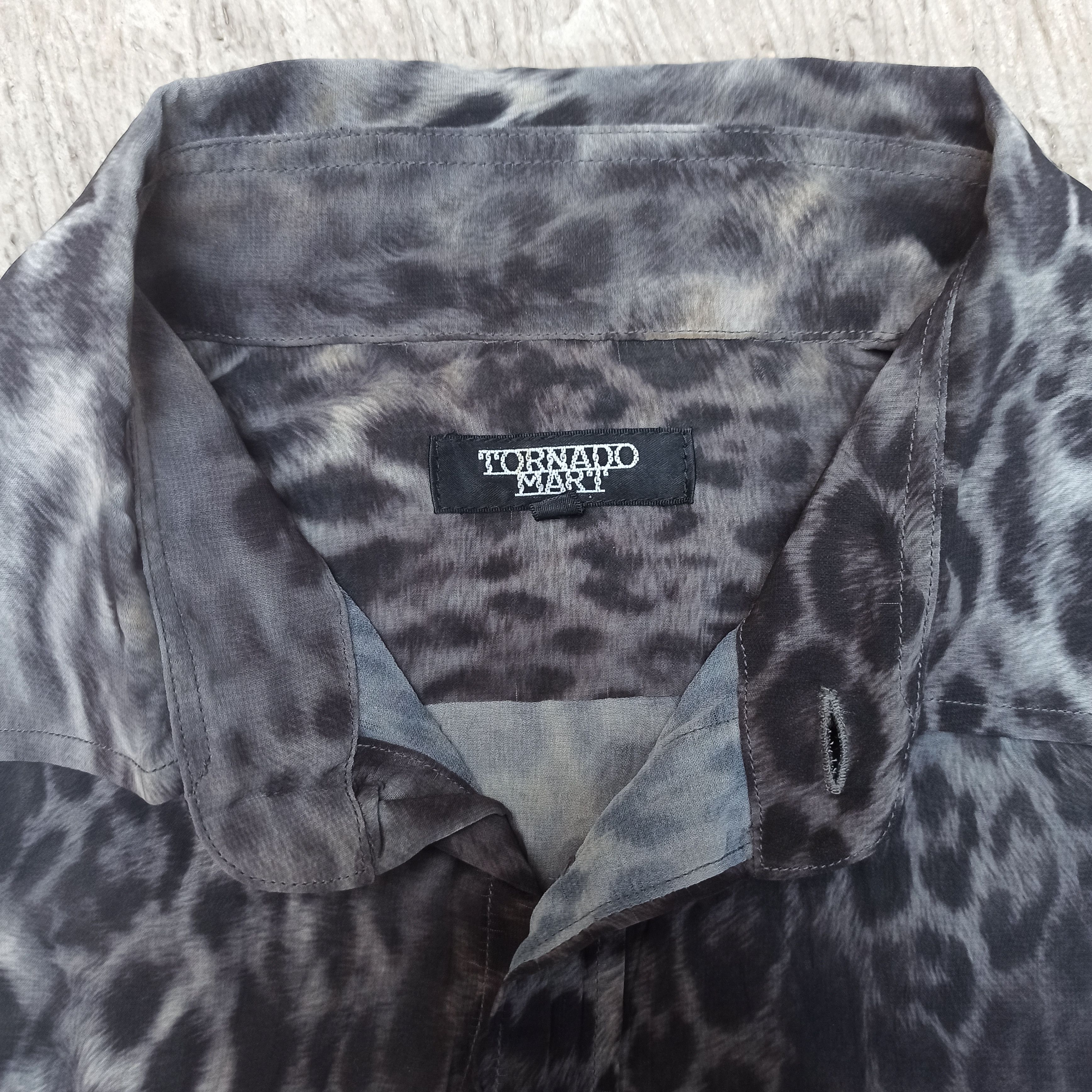 Tornado Mart Y2K Shirt Leopard Tornado Mart Size L / US 10 / IT 46 - 5 Thumbnail