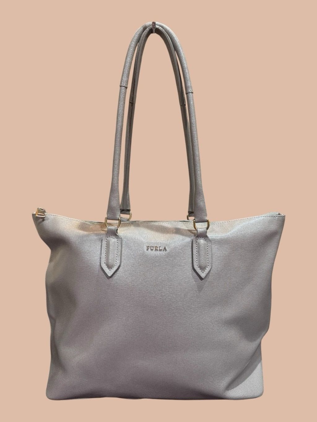 Furla Furla Minerva Tote Grey Size ONE SIZE - 1 Thumbnail