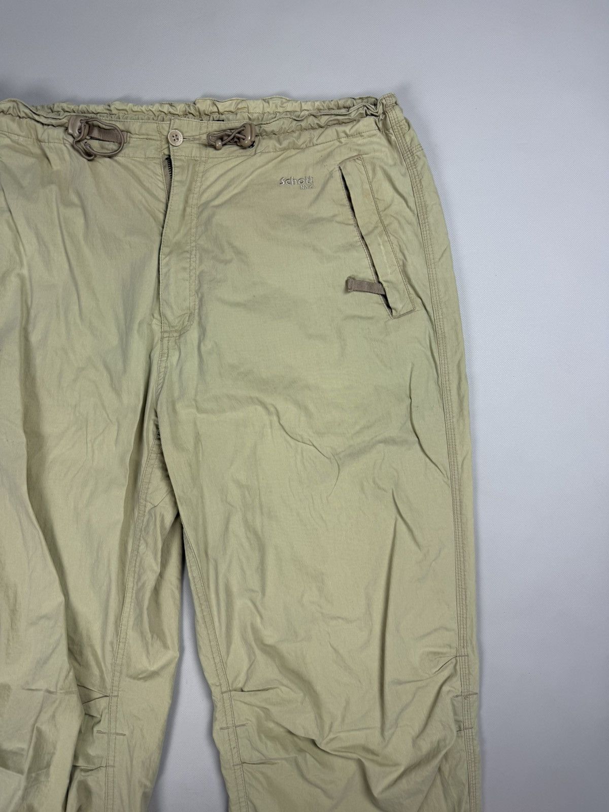 Schott × Vintage Schott NYC Vintage Military Style Parachute Pants Trousers Size US 36 / EU 52 - 7 Thumbnail