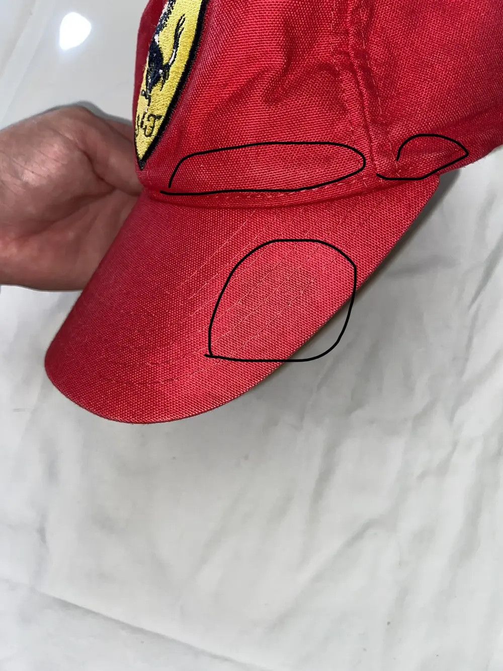 Ferrari VINTAGE 1999 RED FERRARI RACING 90’S HAT CAP F-1 FORMULA Size ONE SIZE - 12 Thumbnail