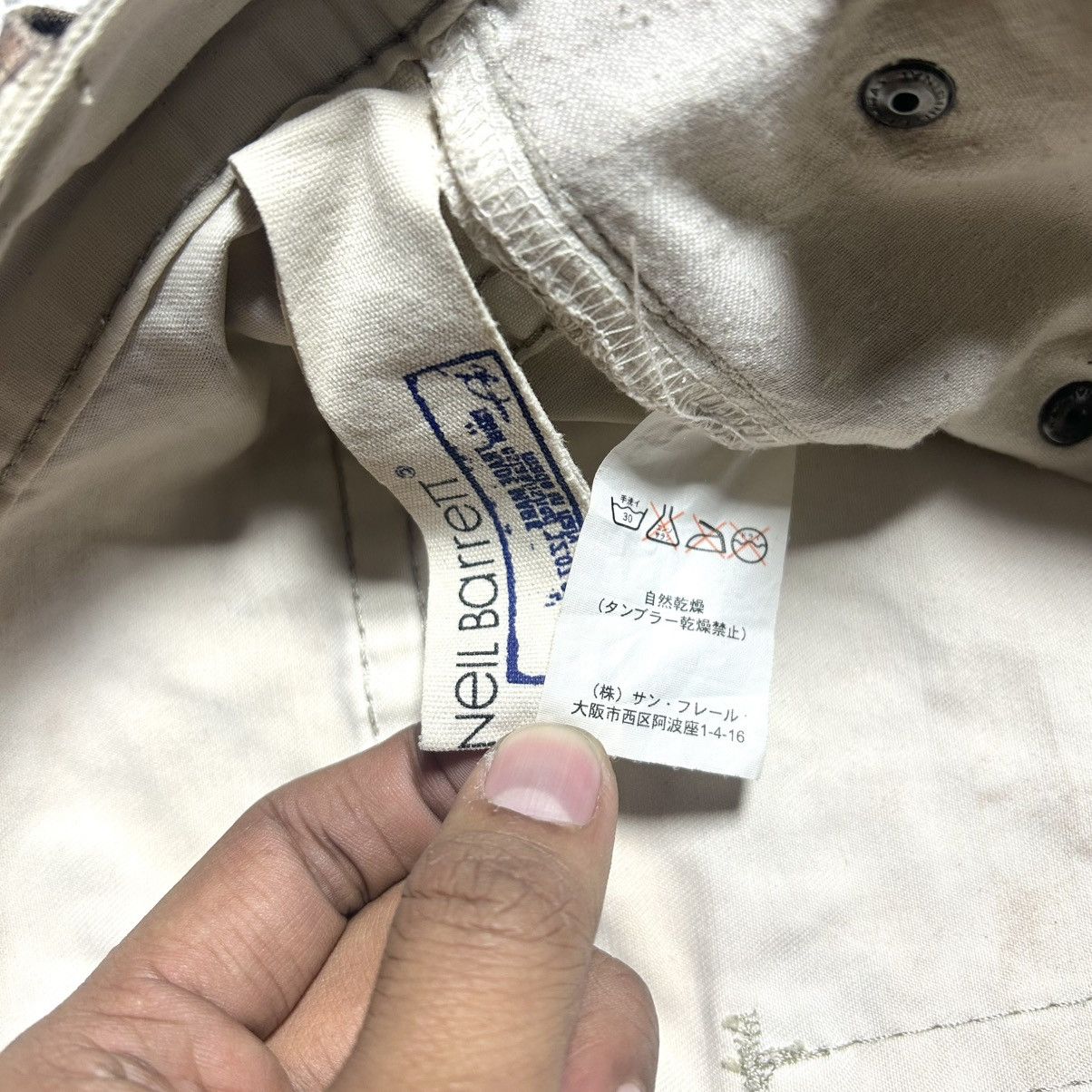 Neil Barrett Vintage Rare Neil Barrett Brown Coated Pants Size US 31 - 20 Thumbnail