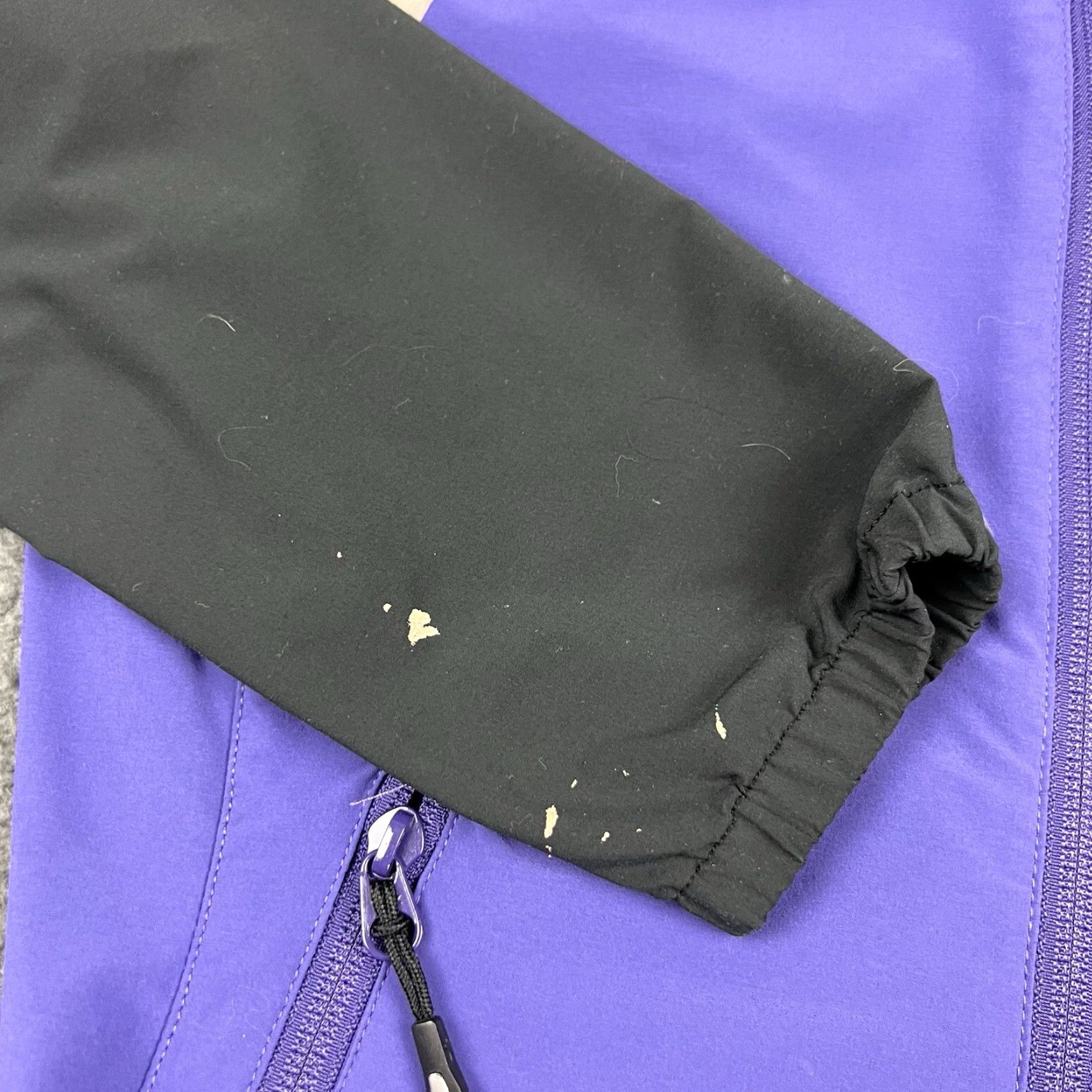 Vintage Golite Running Jacket Womens Small Purple Full Zip Reflective Stretch Workout Jacket Size S / US 4 / IT 40 - 2 Thumbnail