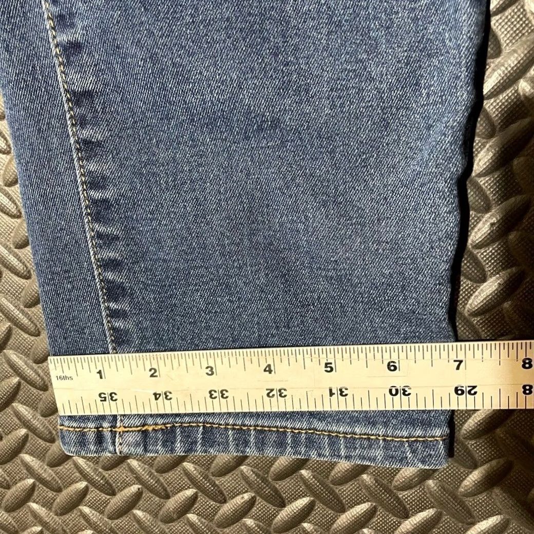 Vintage Wallflower Denim Jeans Womens Curvy Super High Rise Straight Eco Blue Fearless NWT 1/25 Size 27" / US 4 / IT 40 - 5 Thumbnail